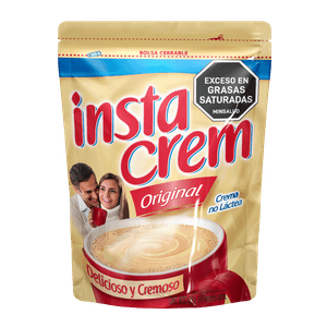 Crema Instacrem Original sin Lactosa 430 G