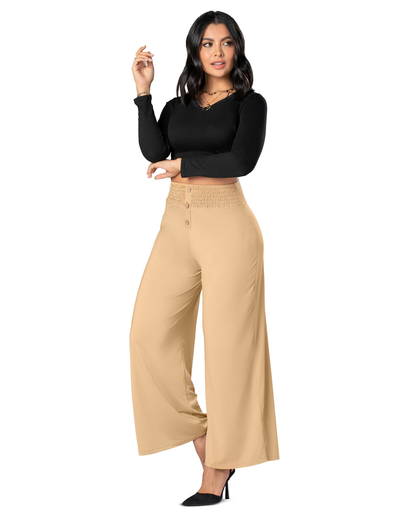 Imagen de Pantalón Mujer Caramelo Mp 3407 Talla S