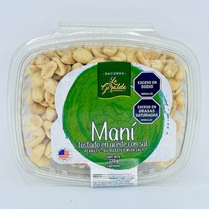Maní Hacienda La Giralda Tostado con Sal 220 G