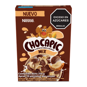 Cereal CHOCAPIC mix vainilla y chocolate (310 gr)