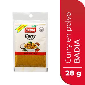 CONDIMENTO CURRY BADIA POLVO CHAPET 28.3g