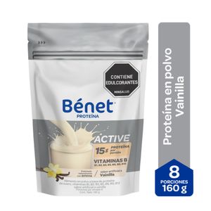 Proteina Benet*160G Active Vainilla D/P
