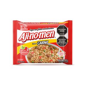 Sopa Ajinomen Instantánea Fideo Carne 80 G
