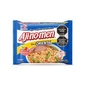 Sopa Ajinomen Instantánea Oriental con Fideo 80 G