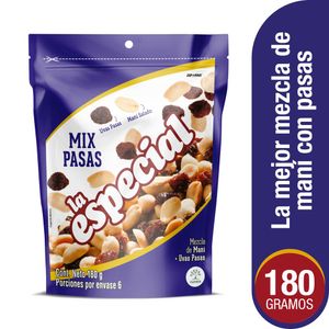PASABOCA LA ESPECIAL PASAS 180g