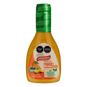 Vinagreta LA CONSTANCIA mango y semillas de chía (340 gr)
