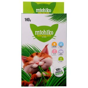 Kit Siembra Michiko Hierba P/Gatos 140 g