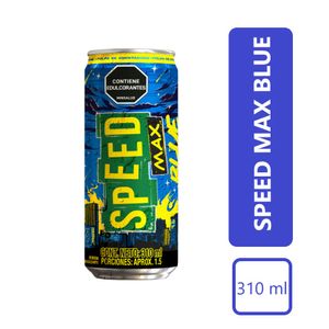 Bebida energizante SPEED MAX blue lata (310 ml)