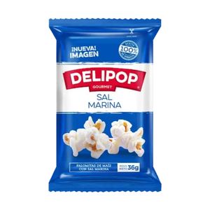 Crispetas con sal marina Fithub 36 g