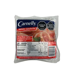 Jamón Carnelly Sanduche 360 G