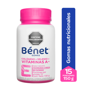 Gomas Colageno Biotina Vita E Benet*60 un