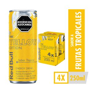 Beb Energizante Red Bull Tropical 250 ml
