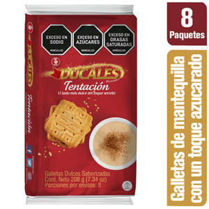 Galleta Ducales Tentación Bolsa 208 G