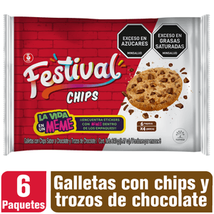 GALLETA FESTIVAL CHIPS BSA 240g