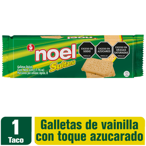 GALLETA NOEL SULTANA TACO 220 g