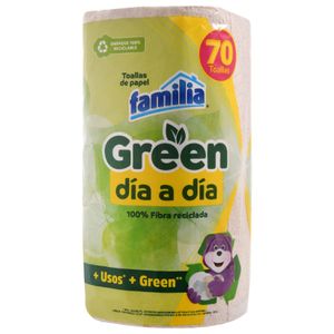 Toallas de cocina FAMILIA green día a día (70 und)