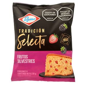 Ponqué Ramo Tradicional Selecta Frutas Silvestres 230 G