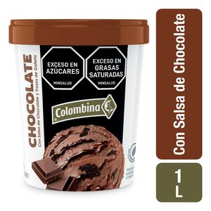 Helado Colombina Chocolate 1 Lt