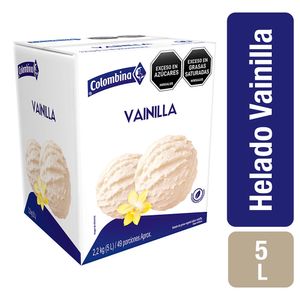 Helado Colombina Vainilla 5L 2200G