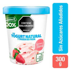 Helado Colombina 100% Yogurt Natural 300G