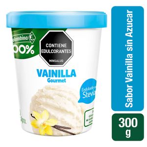 Helado Colombina 100% Vainilla Sin Azucar 300G