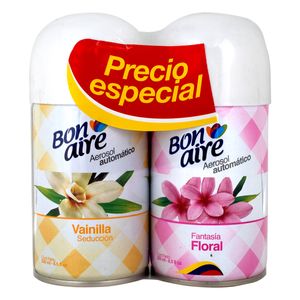 Ambientador BONAIRE automático con aerosol repuesto (250 ml)