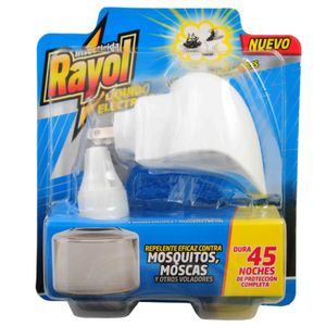 Insecticida Rayol eléctrico mosquitos + repuesto x30ml
