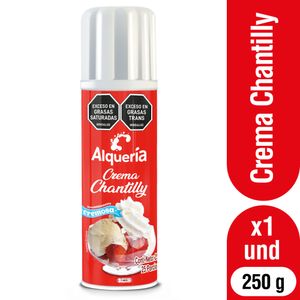 Crema chantilly Alqueria 250g