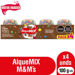 Alquemix M&M's 100 G X4 Unds