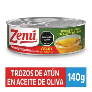 Atún ZENU trozos en aceite de oliva (91 gr)