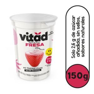 Bebida de Yogurt Vitad Fresa sin Sellos 150 G
