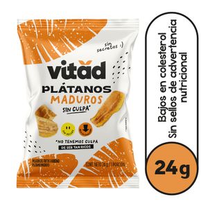 Platanos Vitad Maduros 24g