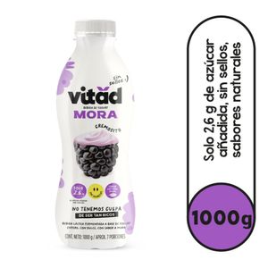 Bebida de Yogurt Vitad Mora sin Sellos 1000 G
