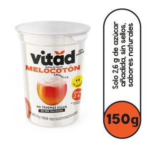 Bebida de Yogurt Vitad Melocotón sin Sellos 150 G