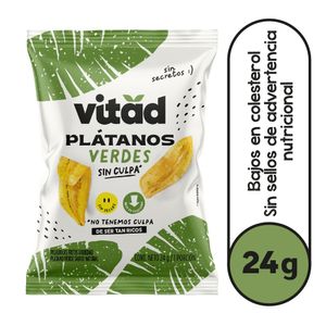 Platanos Vitad Verdes 24g