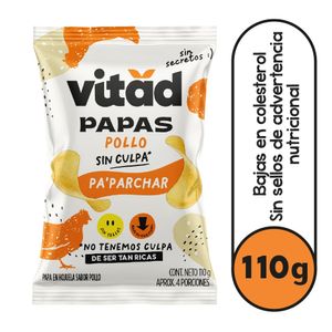 Papas Vitad Pollo 110g
