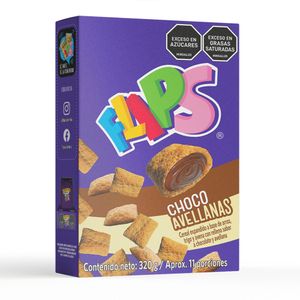 CEREAL FLIPS CHOCO AVELLANA CAJA 320g