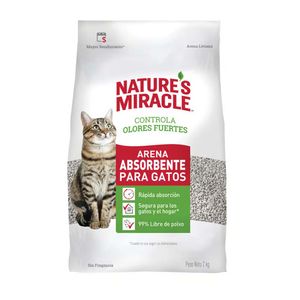 Arena Natures Miracle Abte Gatos 2Kg