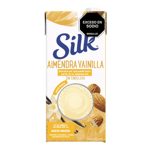 Bebida de almendras SILK vainilla sin azúcar (946 ml)