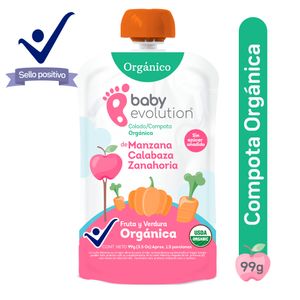 COMPOTA BABY EVOLUT ORG MAN-ZANH-CAL 99g