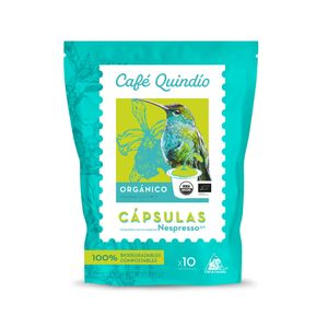 Café Quindío Cápsulas Orgánica 55 G X10 Unds
