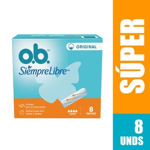 Tampón o.b.™ Original Súper x8 und