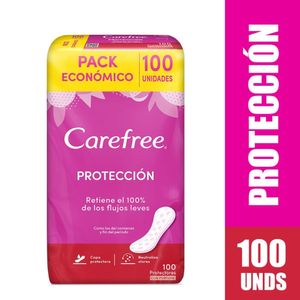 Protectores CAREFREE Protección PACK ECONÓMICO x 100 Unds