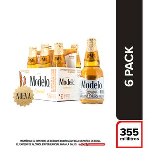 Cerveza Modelo Especial - Botella 355ml x6
