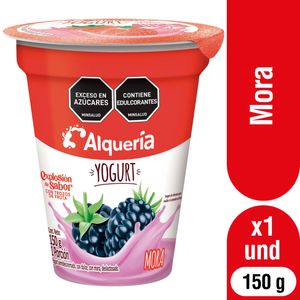Yogurt Alquería Mora 150 G