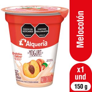 Yogurt Alquería Melocotón 150 G