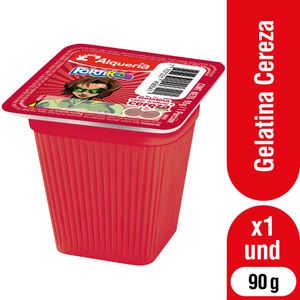 Gelatina Alqueria Cereza 90g