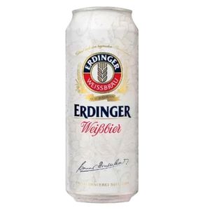 Cerveza ERDINGER lata weissbier (500 ml)
