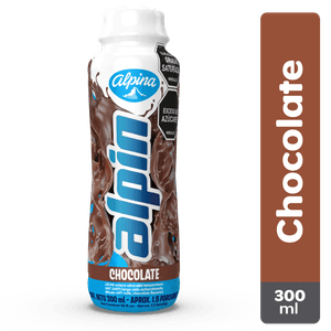 Leche Alpina Entera Chocolate 300 Ml