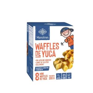 Waffles de Yuca Manolines 300 G